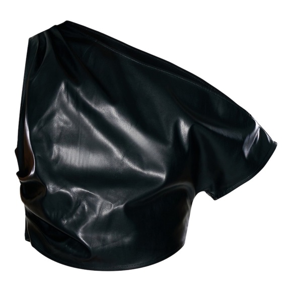 Black Crop Top - Picture 3 of 5